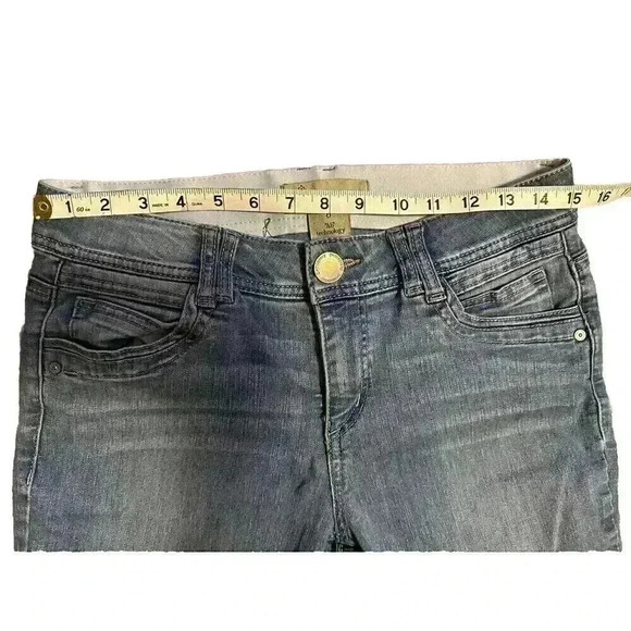 Democracy AB Technology Jeans Womens 6 Blue Light Wash Skinny Stretch Waist - Picture 5 of 8